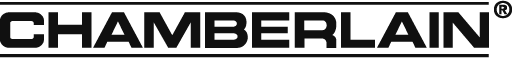Chamberlain garage door opener brand logo