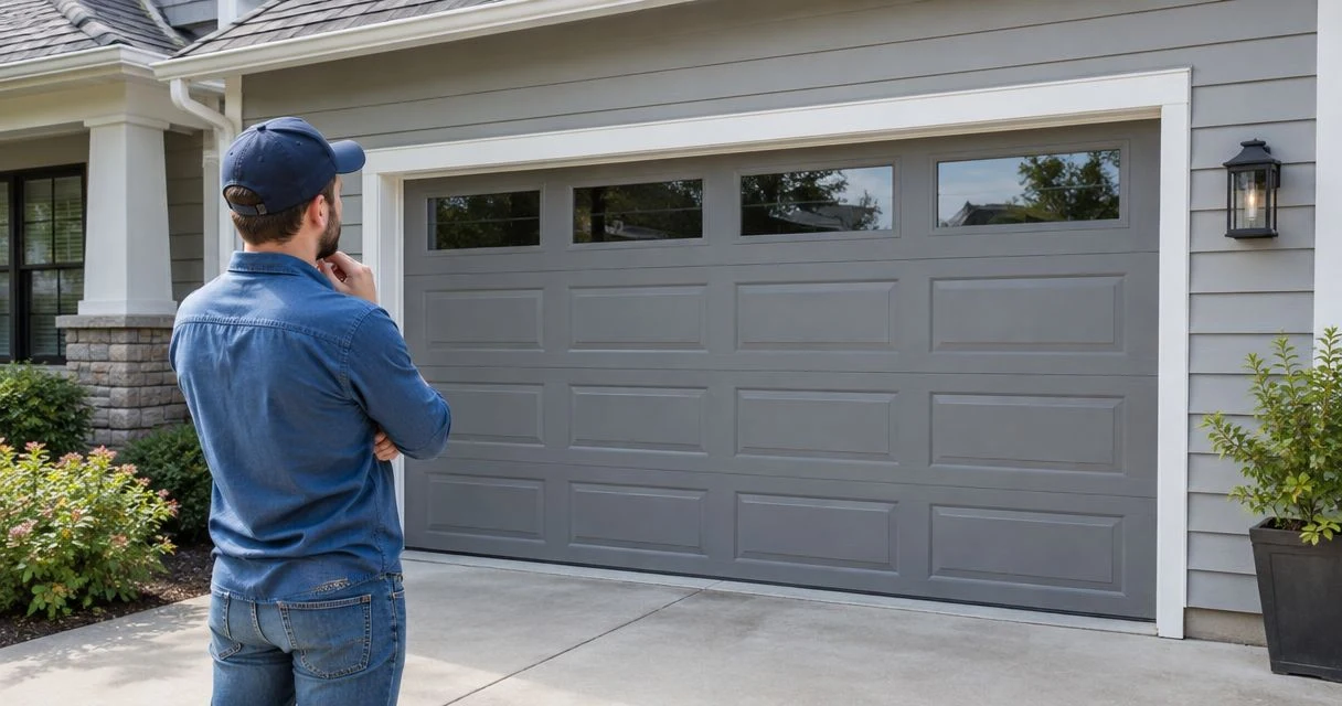 Can you add windows to an existing garage door in Louisville?