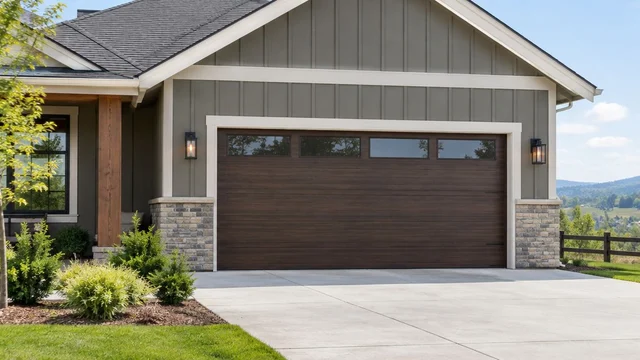 Best garage door materials for Kentucky homes