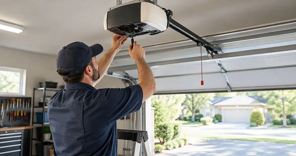Can a garage door opener be repaired instead of replaced in La Grange, KY?