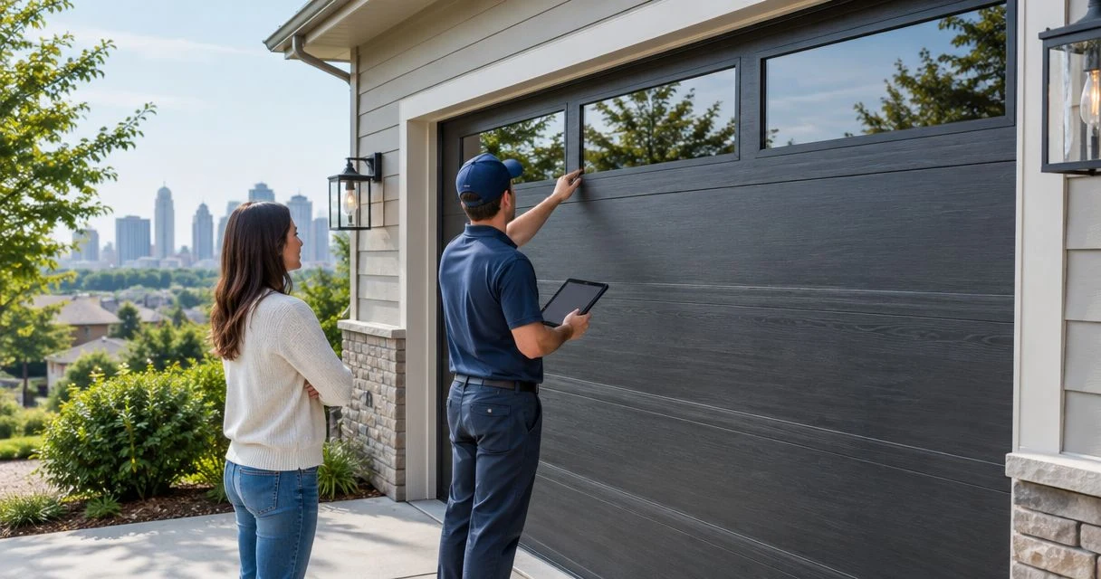 Do you need a permit to install a new garage door in Louisville?