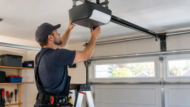 Can you keep your opener when replacing a Louisville garage door?