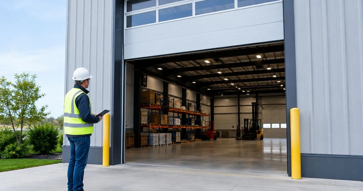 How long does commercial overhead door installation take?