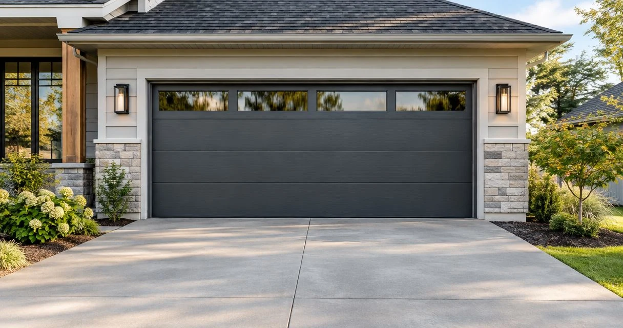Best garage door colors and finishes for curb appeal