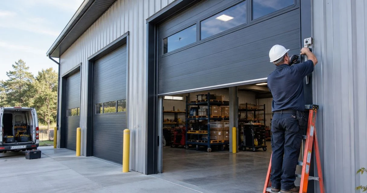 How much does commercial overhead door installation cost in Erlanger?