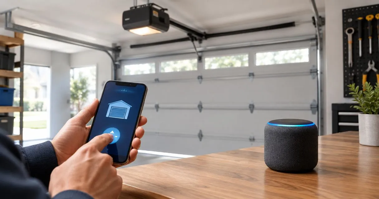 How to connect a garage door opener to Amazon Alexa