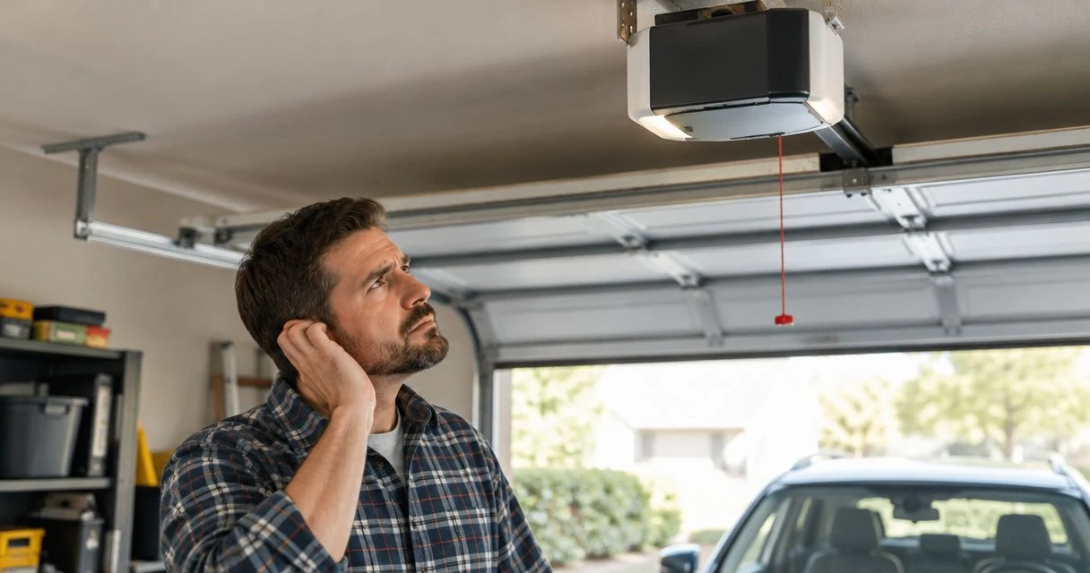 Why is your Nicholasville garage door opener suddenly loud?