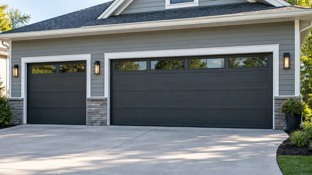 Can you replace two garage doors with one in Northern Kentucky?