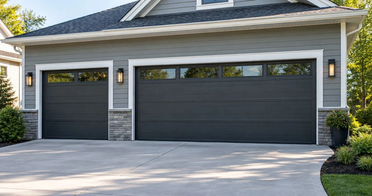 Can you replace two garage doors with one in Northern Kentucky?