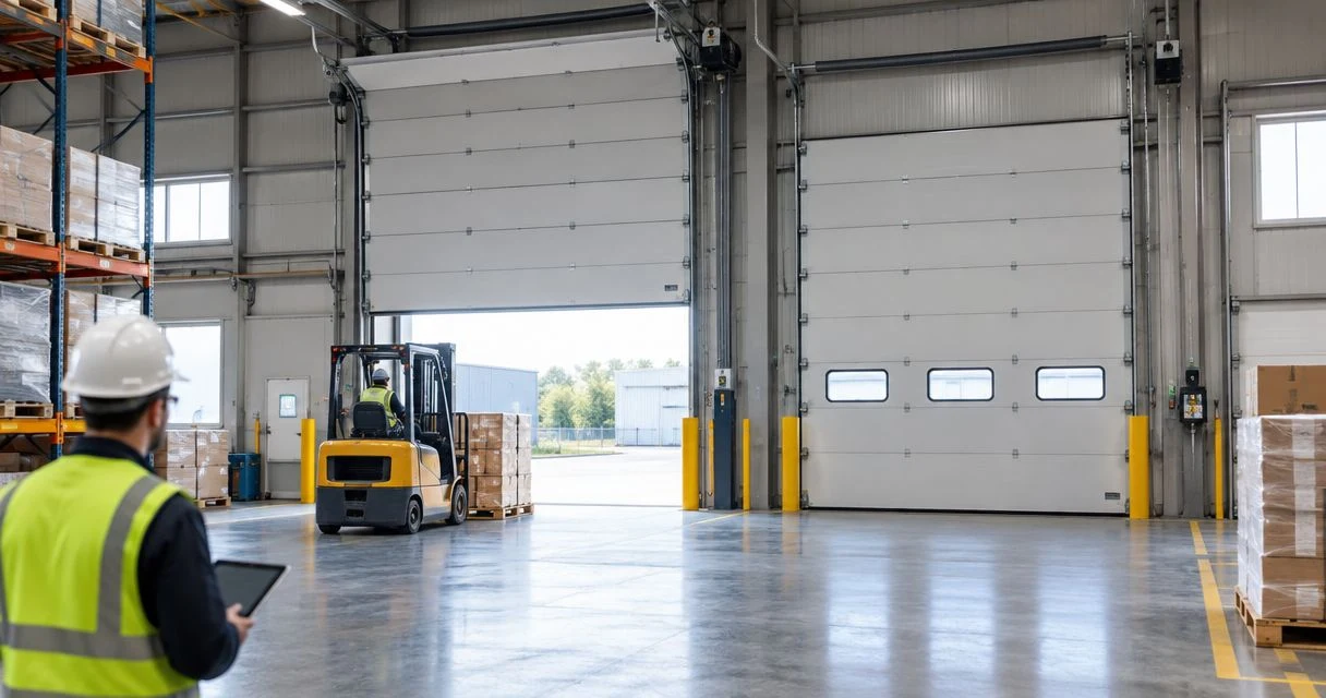 Overhead doors for manufacturing plants: complete guide