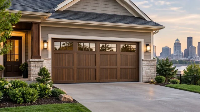 Best garage door styles for Louisville homes