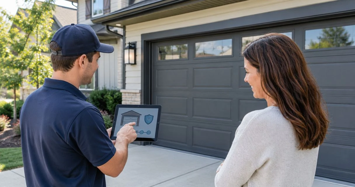 What do garage door warranties cover for Lexington homeowners?
