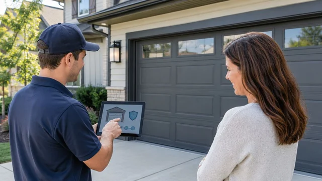 What do garage door warranties cover for Lexington homeowners?