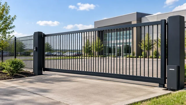 Commercial gate options for Florence businesses compared