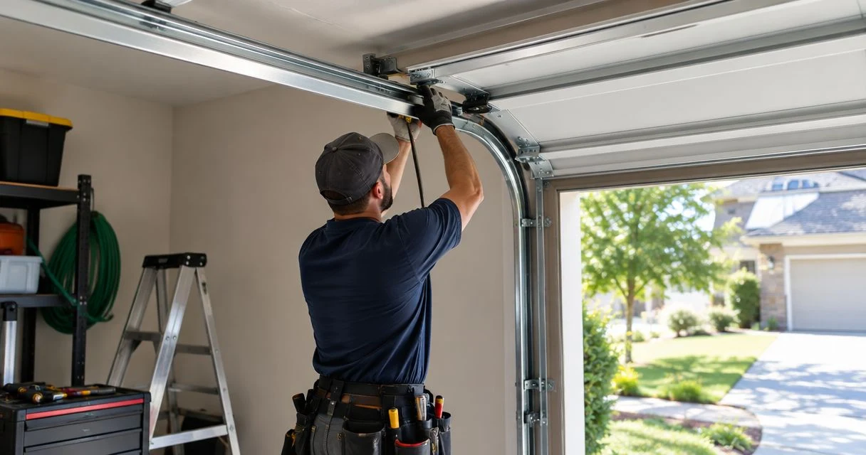 Can you reuse tracks with a new garage door in Lexington?