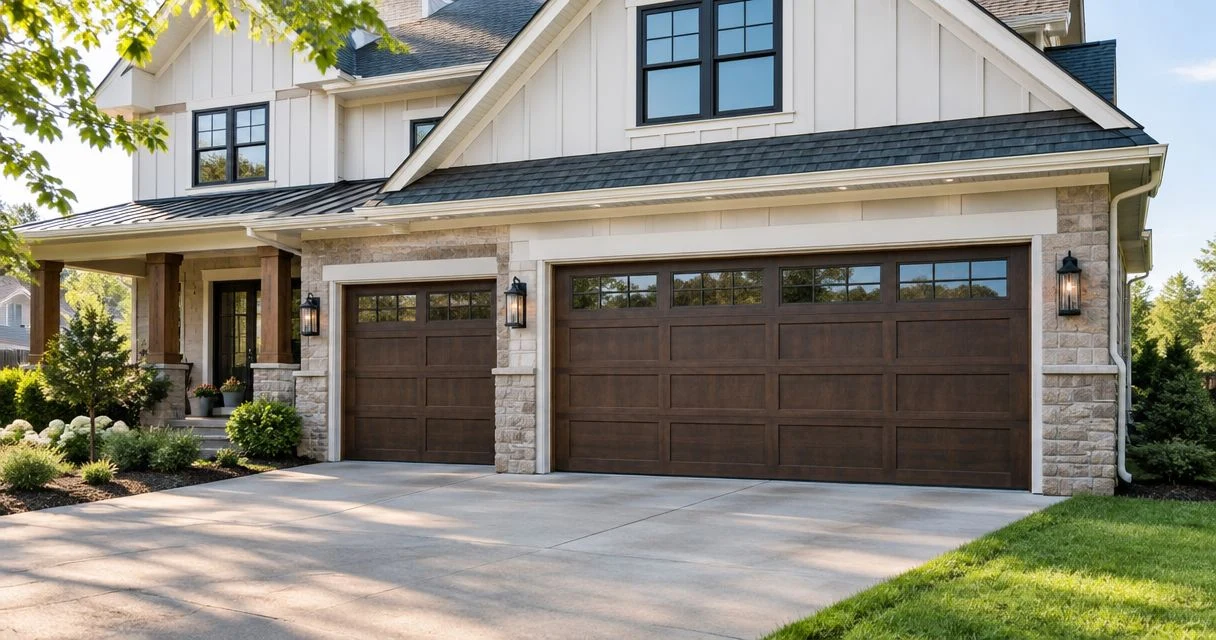 Best garage door styles for Lexington homes
