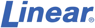 Linear garage door opener brand logo